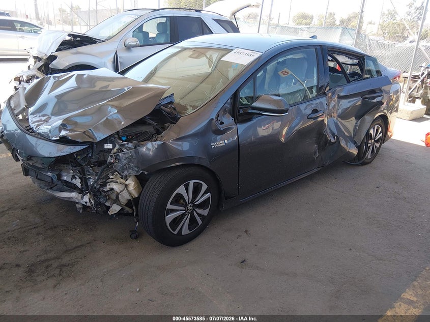2017 TOYOTA PRIUS HATCHBACK 1.8L I-4 DOHC, VVT, 95HP