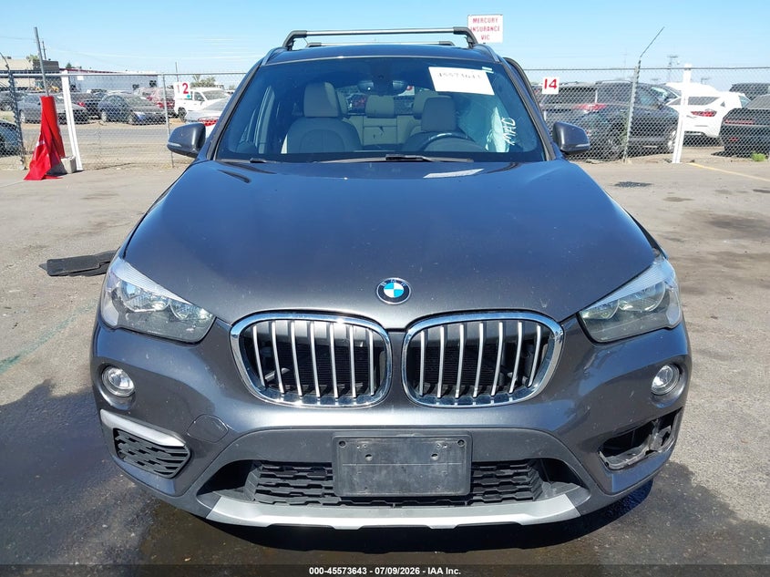 2018 BMW X1 xDrive28I VIN: WBXHT3C33J5F91906 Lot: 45573643