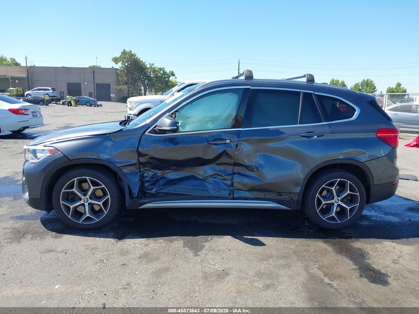 2018 BMW X1 xDrive28I VIN: WBXHT3C33J5F91906 Lot: 45573643