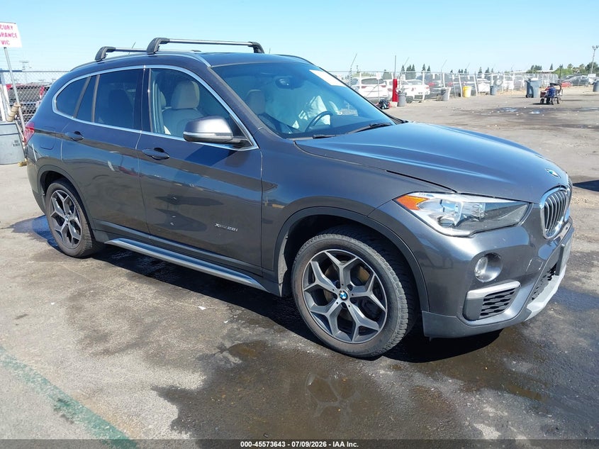 2018 BMW X1 xDrive28I VIN: WBXHT3C33J5F91906 Lot: 45573643