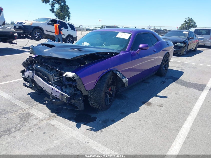 Vin: 2c3cdzc90gh200144, lot: 46071973, dodge challenger srt hellcat 20162