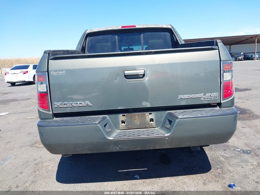 2007 Honda Ridgeline Rtl VIN: 2HJYK16517H509408 Lot: 45573648