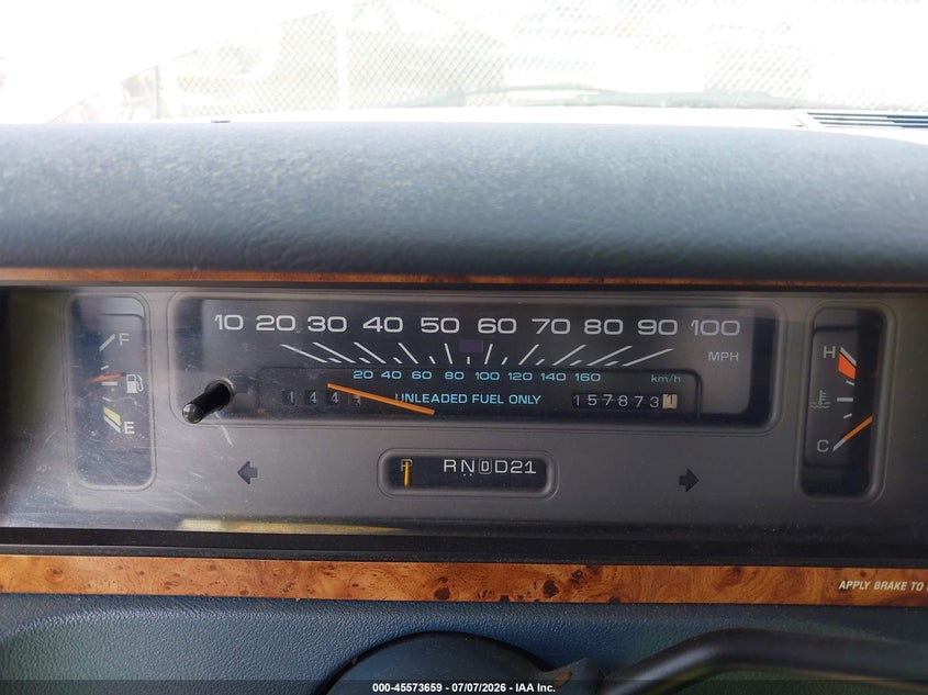1992 CHEVROLET CAPRICE auction photo 7