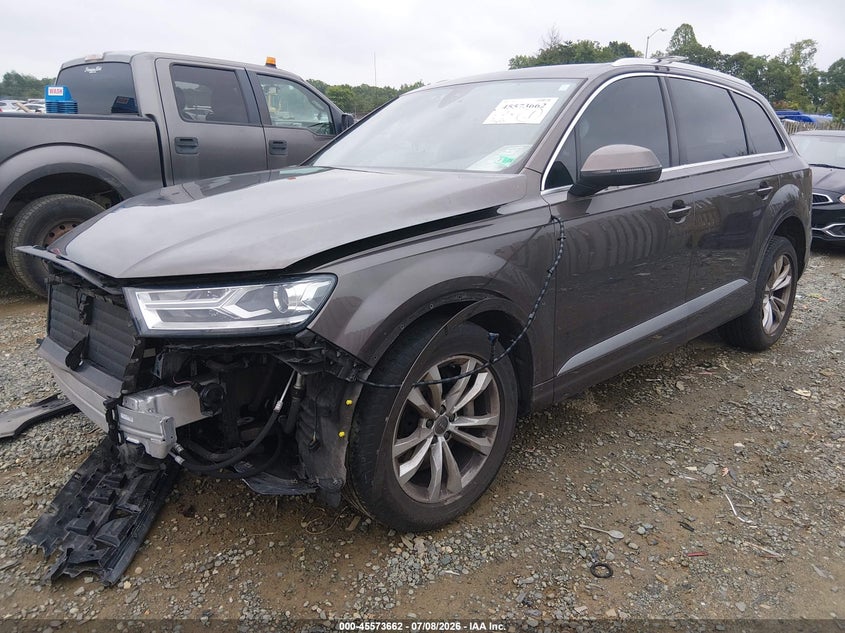 Vin: wa1laaf78hd020418, lot: 46071991, audi q7 3.0t premium 20172