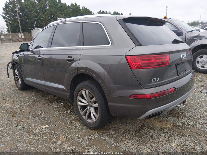 Vin: wa1laaf78hd020418, lot: 46071991, audi q7 3.0t premium 20173