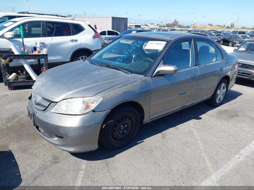 2005 Honda Civic Ex JHMES26775S001222 photo 1