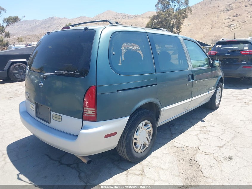 1997 Nissan Quest VIN 4N2DN1116VD812108 nuotrauka 4