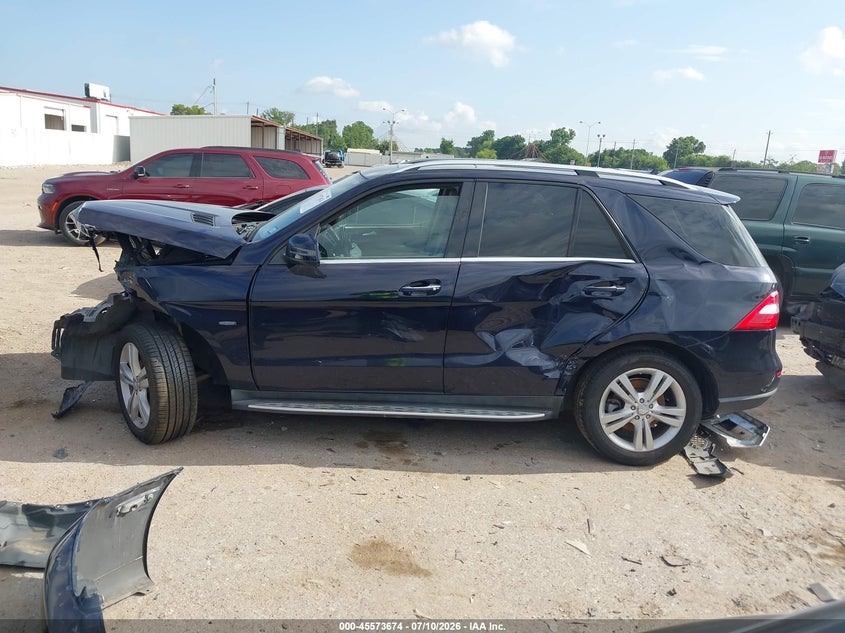 2012 Mercedes-Benz Ml 350 4Matic VIN: 4JGDA5HB3CA014311 Lot: 45573674
