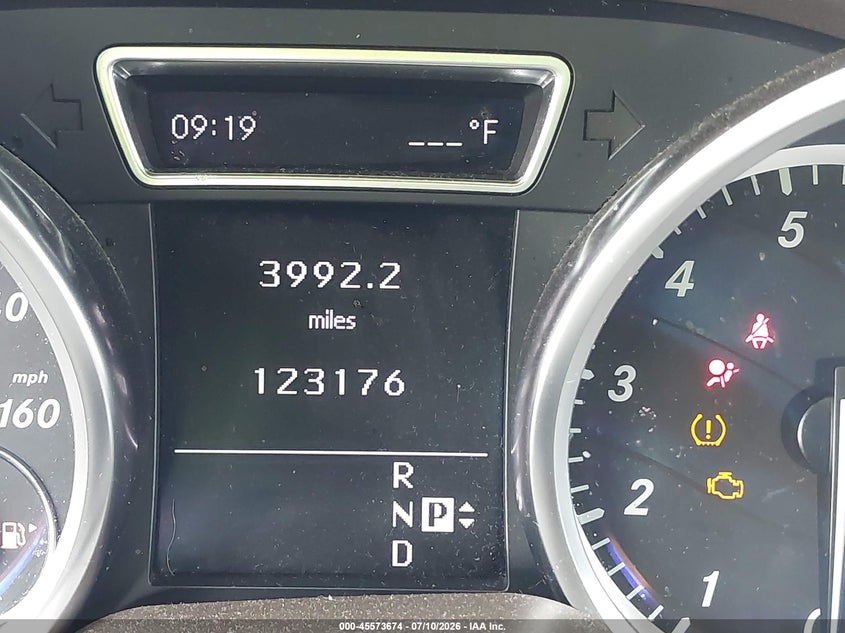 2012 Mercedes-Benz Ml 350 4Matic VIN: 4JGDA5HB3CA014311 Lot: 45573674