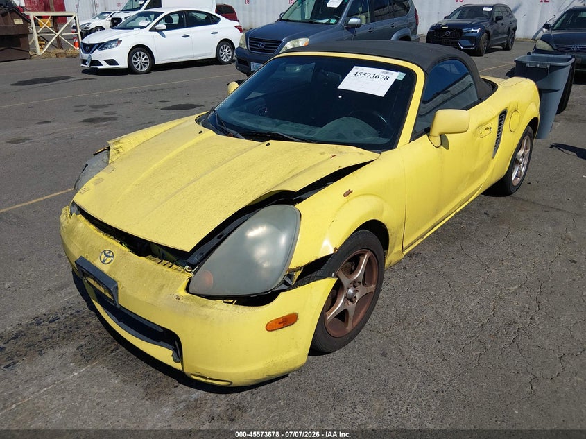 2002 Toyota Mr2 Spyder VIN: JTDFR320320042888 Lot: 45573678
