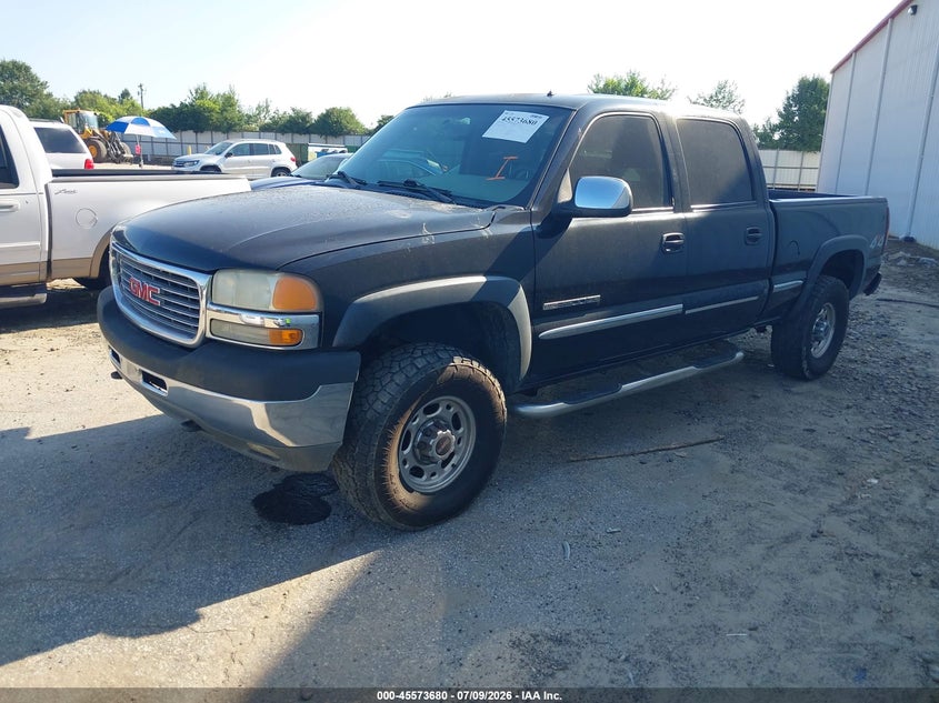 2001 GMC Sierra, Обычный износ, IAAI, VIN 1GTHK23G81F119656 — фото 2