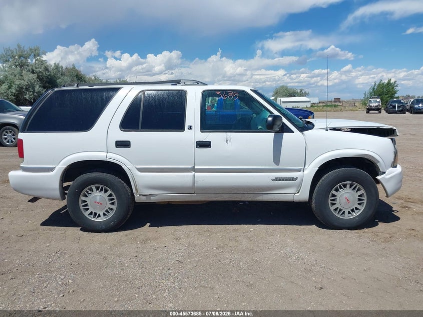 2001 GMC Jimmy Sle VIN: 1GKDT13W312195861 Lot: 45573685