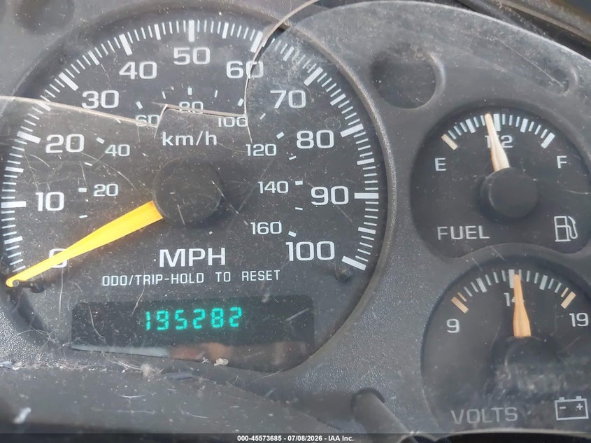 2001 GMC Jimmy Sle VIN: 1GKDT13W312195861 Lot: 45573685