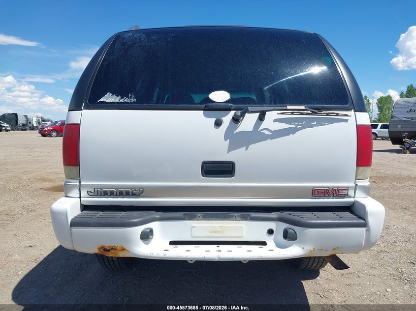 2001 GMC Jimmy Sle VIN: 1GKDT13W312195861 Lot: 45573685