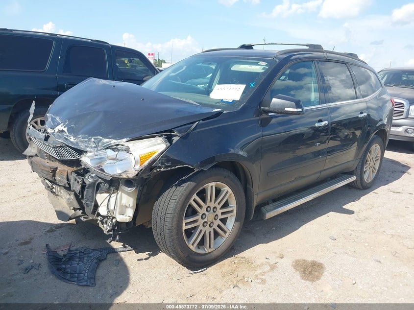 Vin: 1gnkrged9bj386490, lot: 46072101, chevrolet traverse lt w/1lt 20112