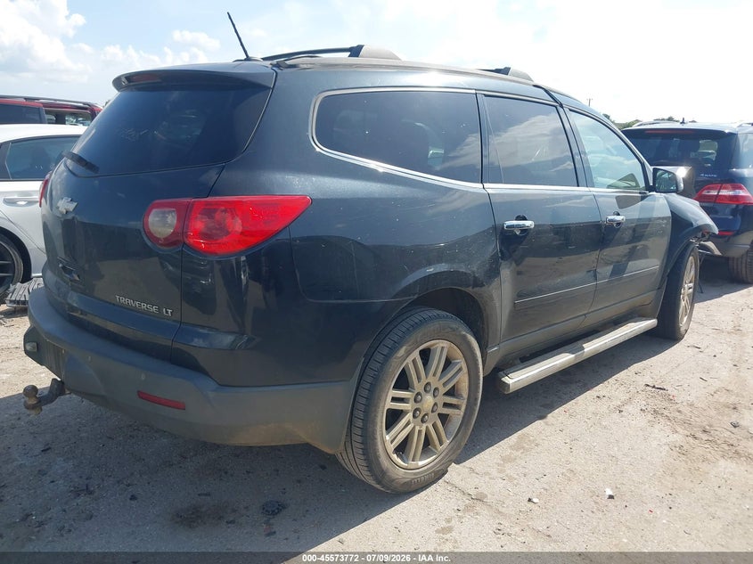 Vin: 1gnkrged9bj386490, lot: 46072101, chevrolet traverse lt w/1lt 20114