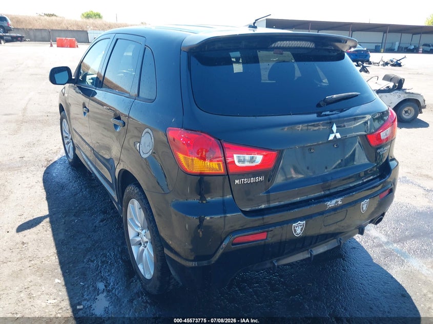 2011 MITSUBISHI OUTLANDER SPORT UTILITY VEHICLE 2.0L I-4 DOHC, VVT, 148HP