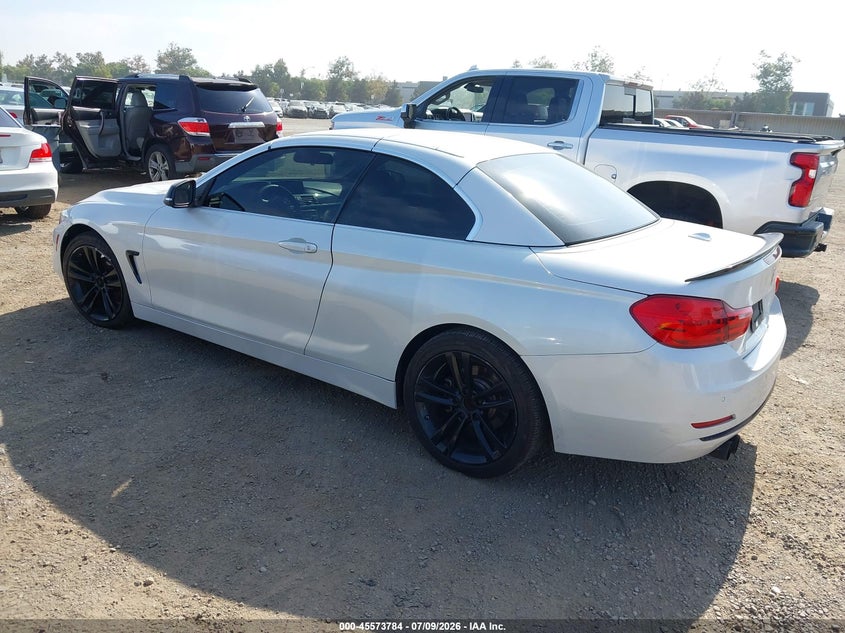 Vin: wba3v7c51g5a26022, lot: 46072113, bmw 428i 20163