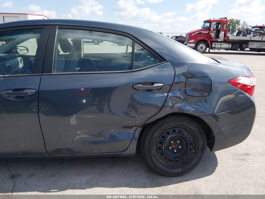 2016 Toyota Corolla Le VIN: 5YFBURHE6GP499310 Lot: 45573808