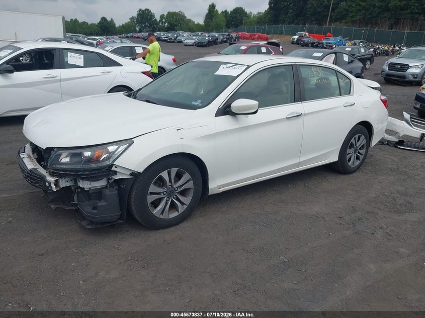 2014 Honda Accord, Удар спереди, IAAI, VIN 1HGCR2F38EA132913 — фото 2