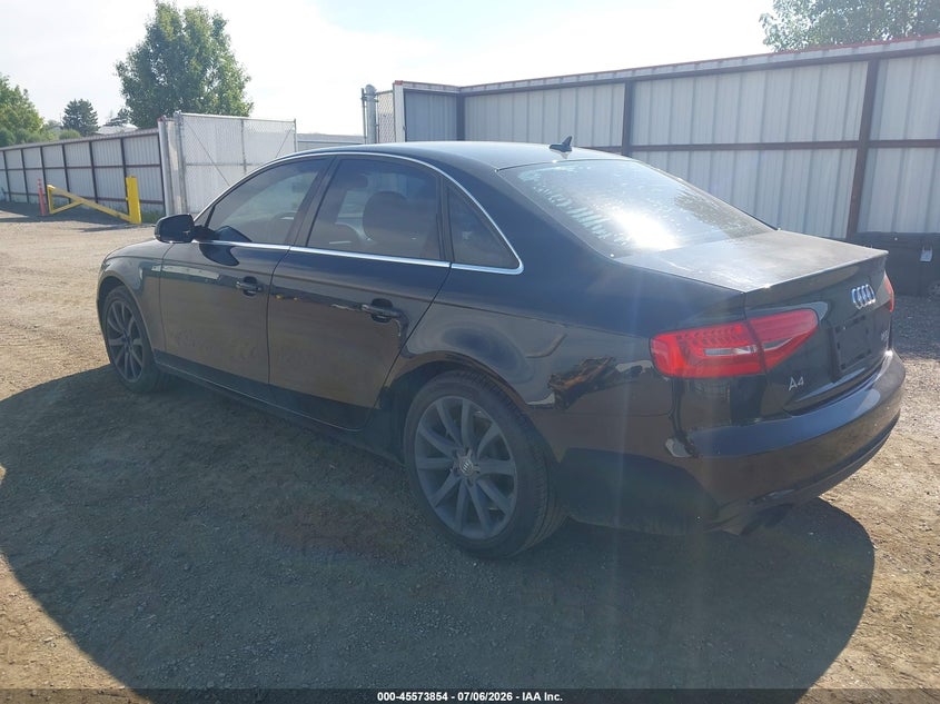 Vin: wauffafl8dn050098, lot: 46072183, audi a4 2.0t premium 20133
