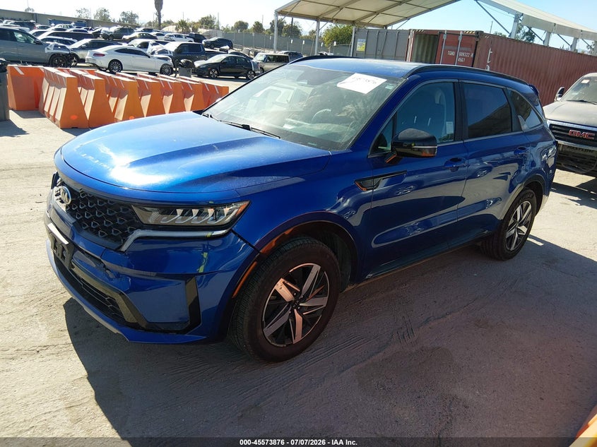 2021 Kia Sorento S 5XYRL4LC8MG050236 photo 1