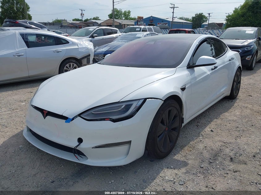 Vin: 5yjsa1e56nf467173, lot: 46072218, tesla model s dual motor all-wheel drive 20222