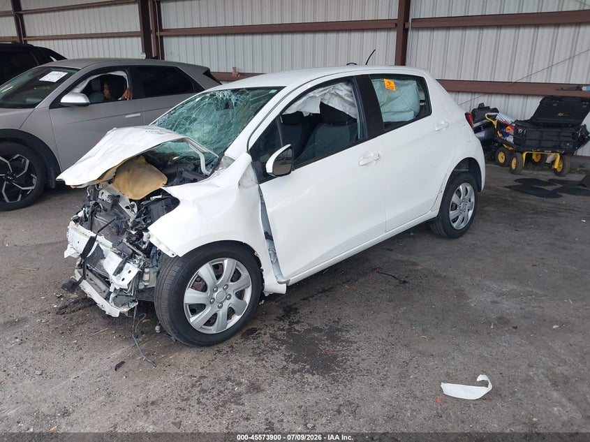 Vin: vnkktud38ga065587, lot: 46072229, toyota yaris l 20162