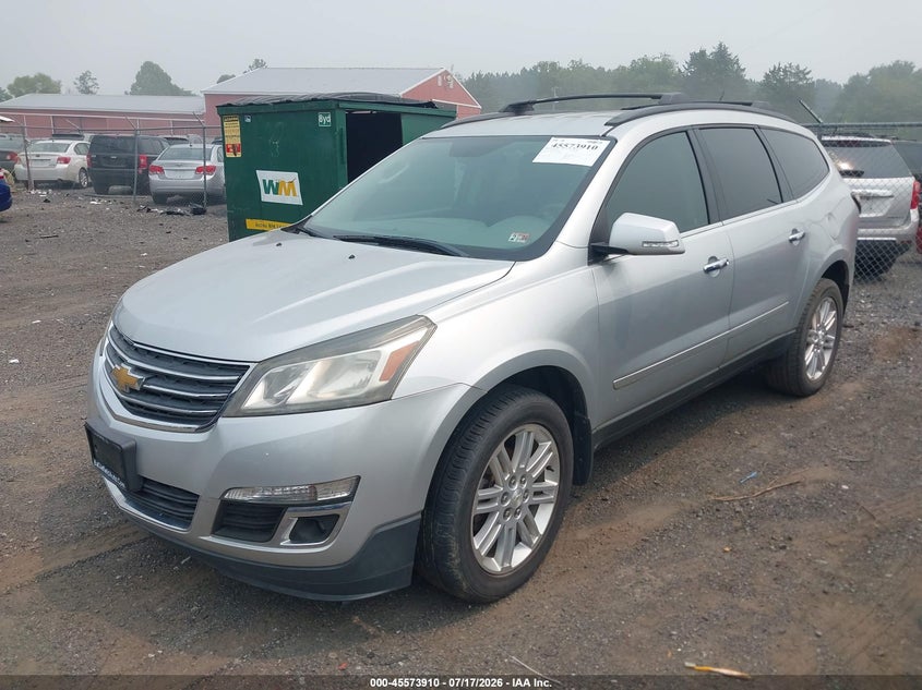2015 Chevrolet Traverse Lt 1GNKRGKD8FJ294944 photo 1