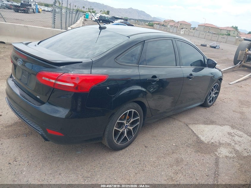 Vin: 1fadp3f24gl337132, lot: 46072248, ford focus se 20164