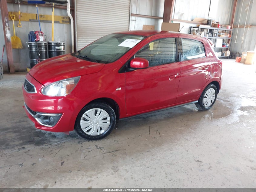 2019 Mitsubishi Mirage, Неизвестно, IAAI, VIN ML32A3HJ5KH008803 — фото 2