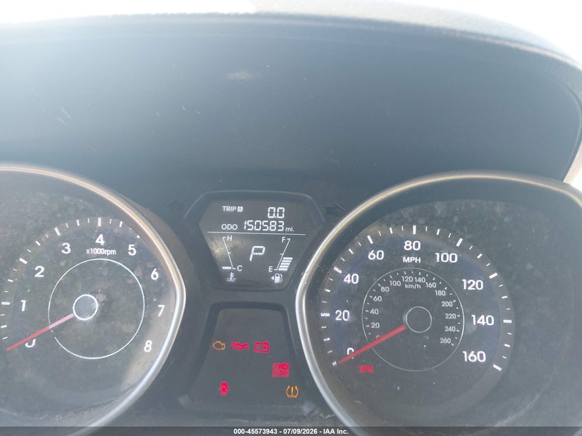 2013 HYUNDAI ELANTRA auction photo 7