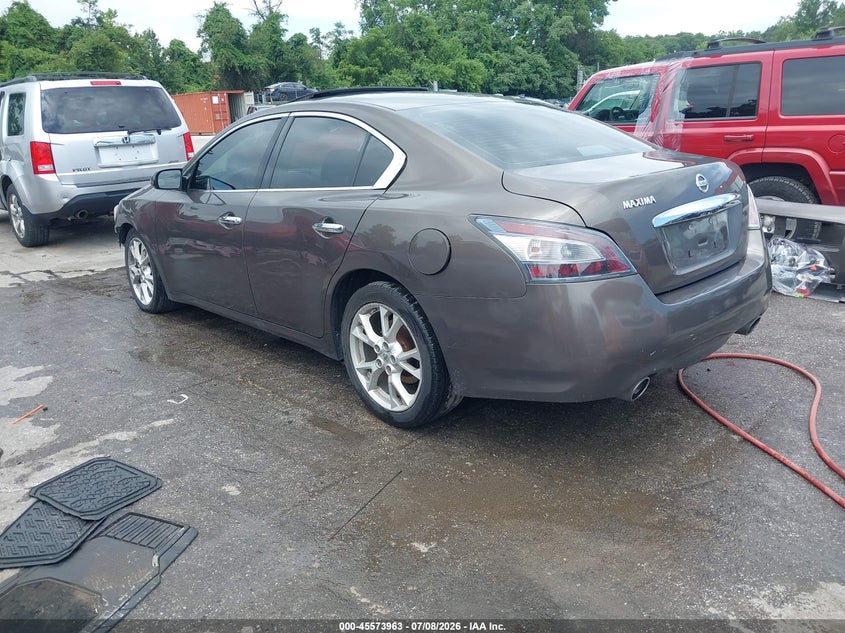 Vin: 1n4aa5ap1ec446454, lot: 46072292, nissan maxima 3.5 s 20143