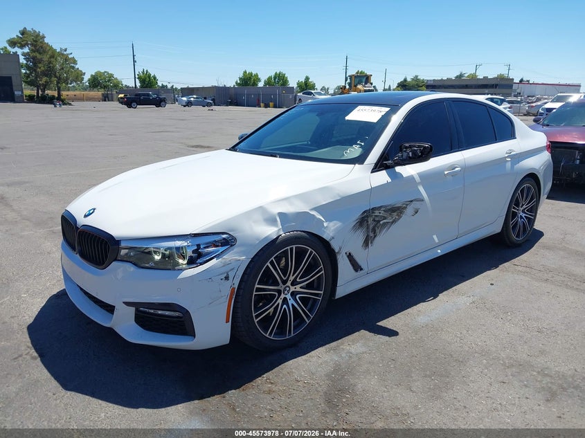 Vin: wbaje5c51jwa96519, lot: 46072307, bmw 540i 20182
