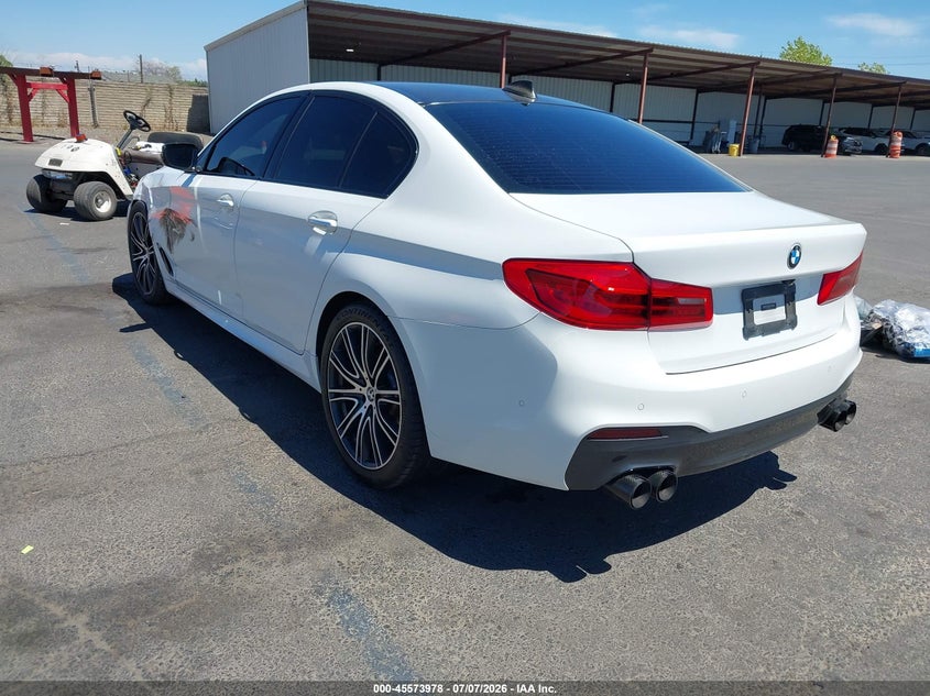 Vin: wbaje5c51jwa96519, lot: 46072307, bmw 540i 20183