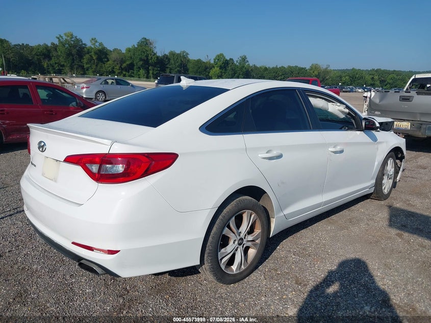 2017 HYUNDAI SONATA auction photo 4