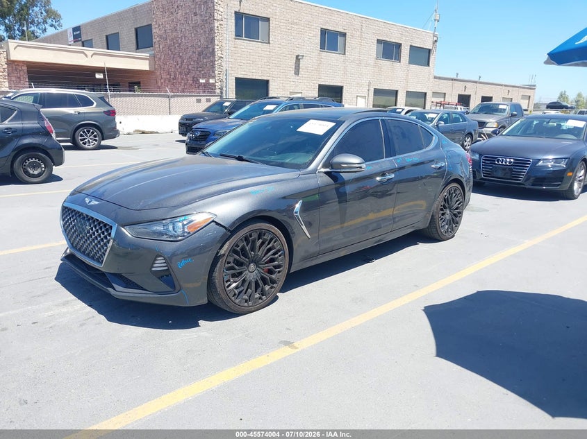 2019 Genesis G70 3.3T Advanced VIN: KMTG34LE0KU034716 Lot: 45574004
