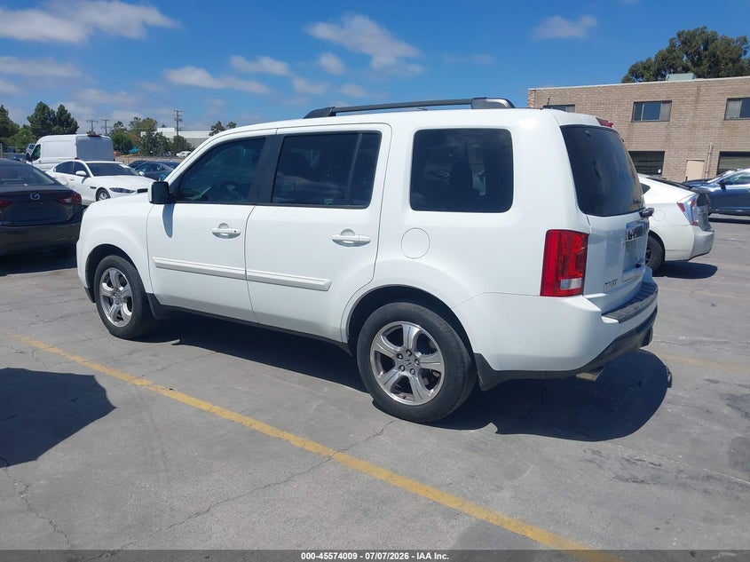 Vin: 5fnyf3h46fb033850, lot: 46072338, honda pilot ex 20153