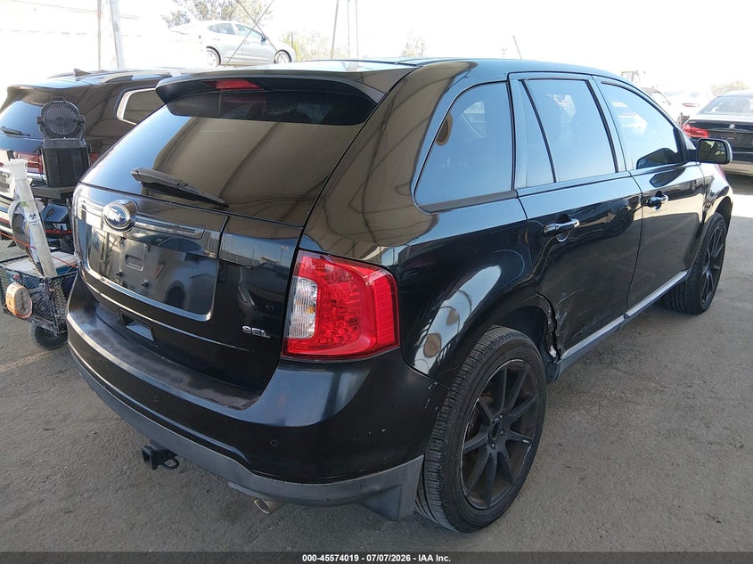 Vin: 2fmdk3jc8cba49807, lot: 46072348, ford edge sel 20124