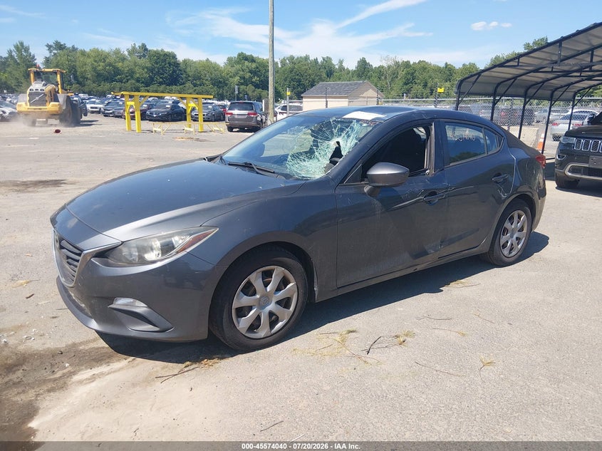 Vin: jm1bm1u72e1131944, lot: 46072369, mazda mazda3 i sport 20142