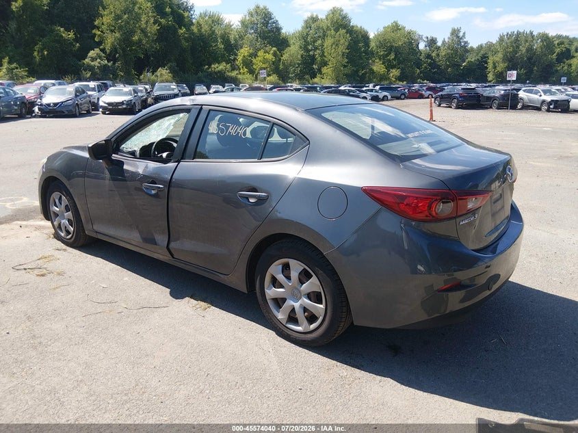 Vin: jm1bm1u72e1131944, lot: 46072369, mazda mazda3 i sport 20143