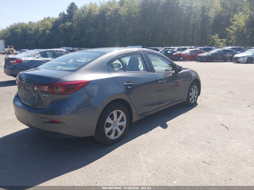 Vin: jm1bm1u72e1131944, lot: 46072369, mazda mazda3 i sport 20144