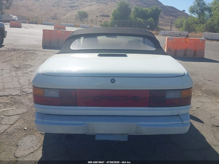 1990 Porsche 944 S VIN: WP0CB2945LN480648 Lot: 45574047