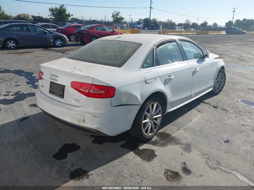 Vin: wauffafl1fn003854, lot: 46072411, audi a4 2.0t premium 20154