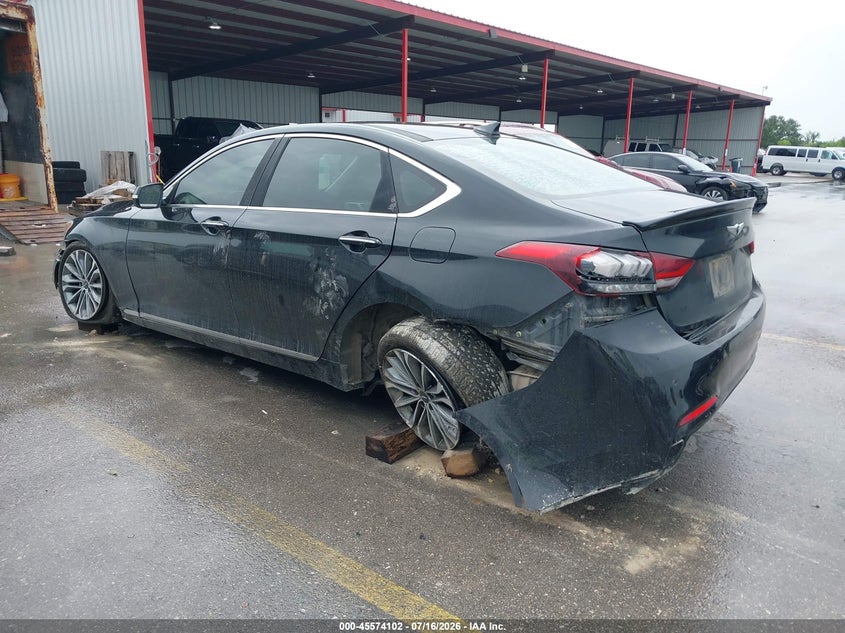 Vin: kmhgn4je7hu192924, lot: 46072431, genesis g80 3.8 20173