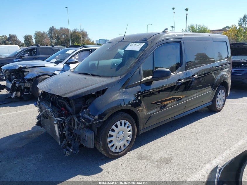 Vin: nm0ls7f27l1452502, lot: 46072446, ford transit connect xlt 20202