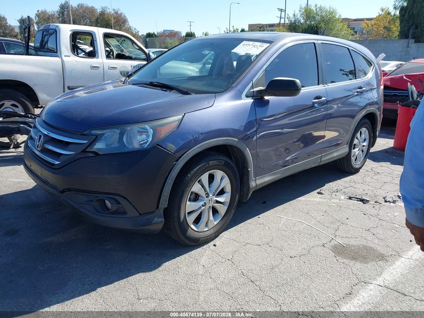 2012 Honda CR-V, Right Side, IAAI, VIN 3CZRM3H50CG704819 — photo 2