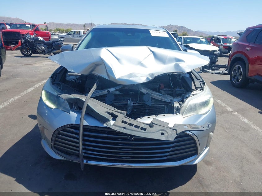 2016 TOYOTA AVALON SEDAN 3.5L V-6 DOHC, VVT, 268HP