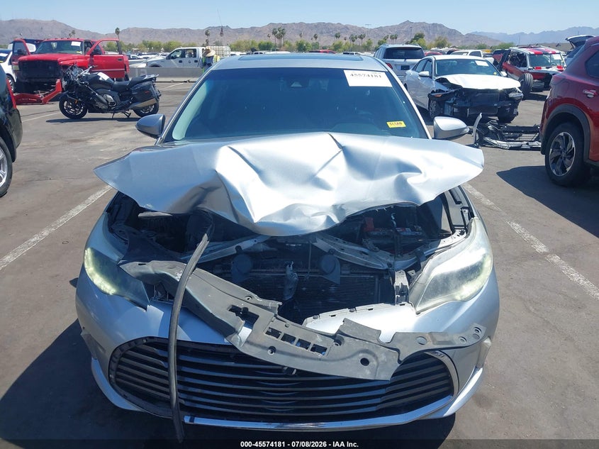 2016 TOYOTA AVALON SEDAN 3.5L V-6 DOHC, VVT, 268HP