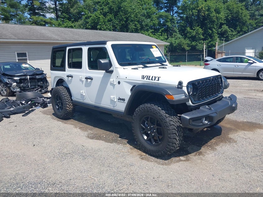 2026 Jeep Wrangler Willys, фото с аукциона 1